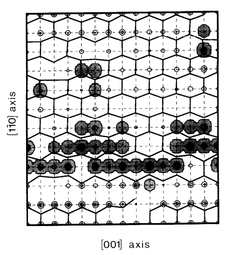 Ordering of fractional monolayers of H2O on Ni(110)