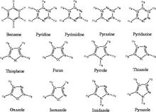 Transferable Potentials for Phase Equilibria. 9. Explicit Hydrogen Description of Benzene and Five-Membered and Six-Membered Heterocyclic Aromatic Compounds