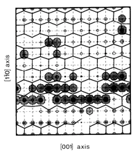 Ordering of fractional monolayers of H2O on Ni(110)